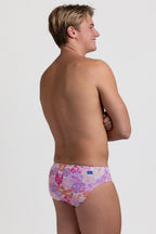  BROLYN Swim Brief - Happy Hibiscus