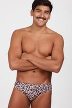  BROLYN Swim Brief - Leopard
