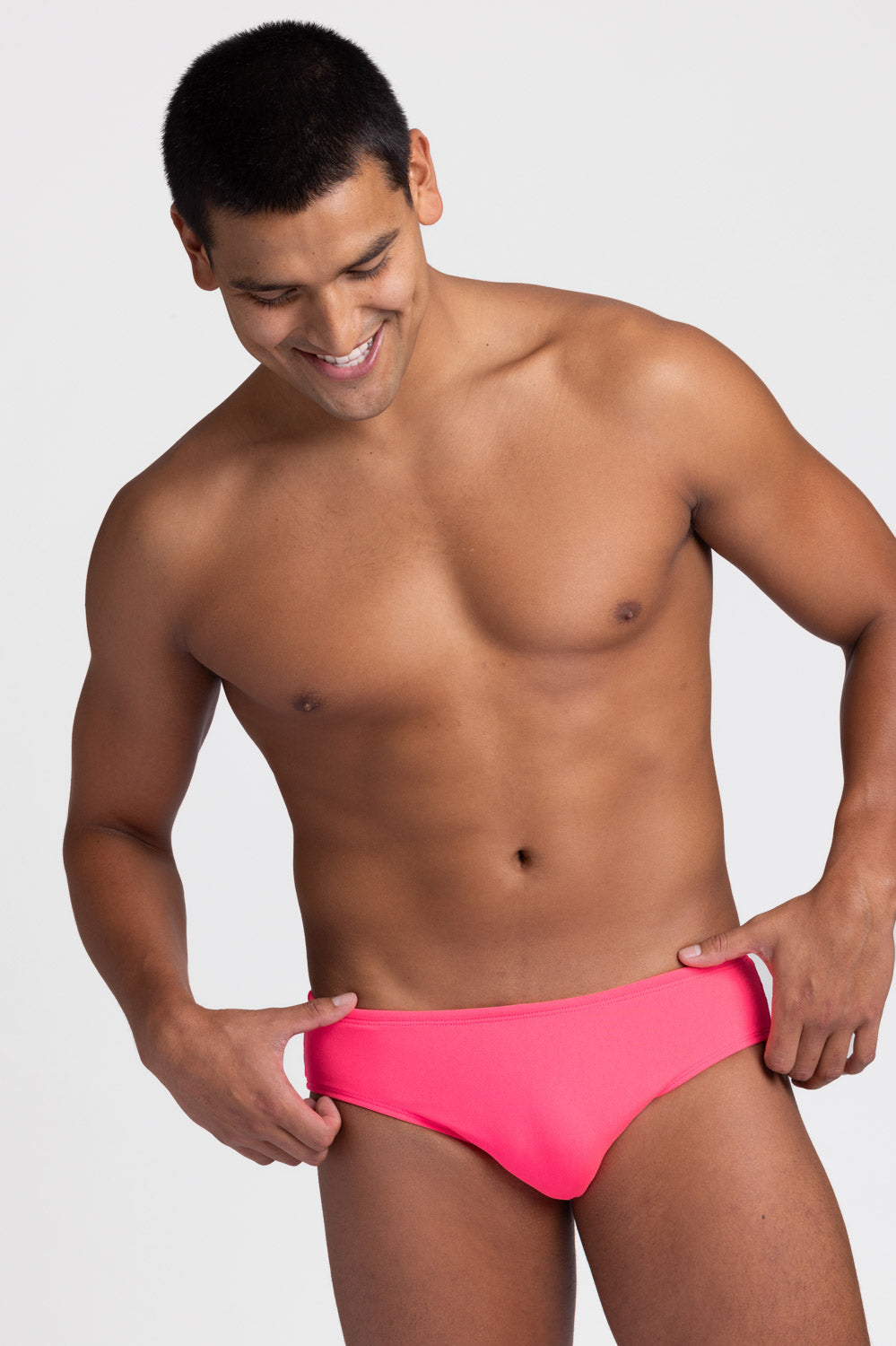  BROLYN Swim Brief - Hot Pink