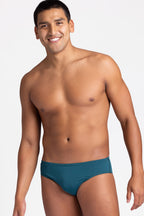  BROLYN Swim Brief - Peacock