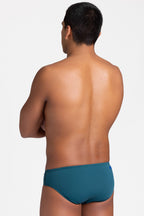  BROLYN Swim Brief - Peacock