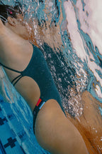  Cammie One Piece Swimsuit - Peacock Contrast