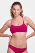 Jocelyn Bikini Top - Dragon Fruit