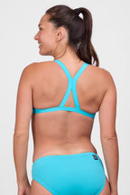  Kathleen Bikini Top - Hawaii Blue
