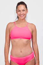  Ruth Bikini Top - Hot Pink