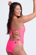 Gavin One Piece Swimsuit - Hot Pink Contrast