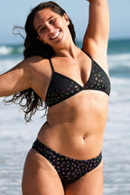  Andy Bikini Bottom - Metallic Shark Tooth