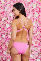  Embroidered Jocelyn Bikini Top - Bon Bon