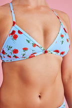  Triangle Bikini Top - Wild Rose