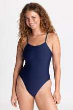  Perry One Piece Swimsuit - Navy Contrast