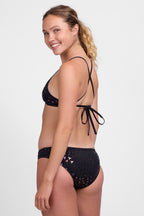  Andy Bikini Bottom - Metallic Shark Tooth