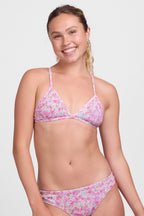  Triangle Bikini Top - Whimsy Pink