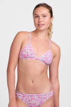 Triangle Bikini Top - Whimsy Pink