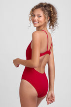  Tabitha One Piece Swimsuit - Chili Pepper