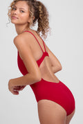  Tabitha One Piece Swimsuit - Chili Pepper