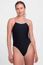 Gavin One Piece Swimsuit - Black Contrast