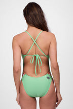  Gavin One Piece Swimsuit - Green Apple Contrast