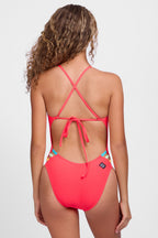  Gavin One Piece Swimsuit - Strawberry Contrast