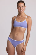  Whitney Bikini Bottom - Lavender Contrast