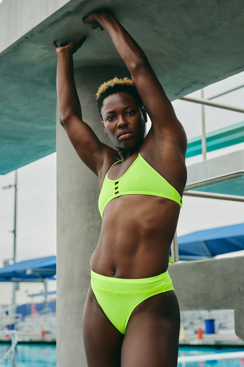  Zoe Bikini Bottom - Neon Yellow