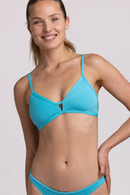 Chloe Bikini Top - Hawaii Blue