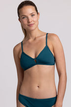  Chloe Bikini Top - Peacock