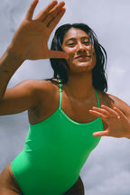  Jackson One Piece Swimsuit - Keylime