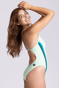  Shayla One Piece Swimsuit - Mint Contrast