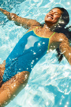  Perry One Piece Swimsuit - Dew Contrast